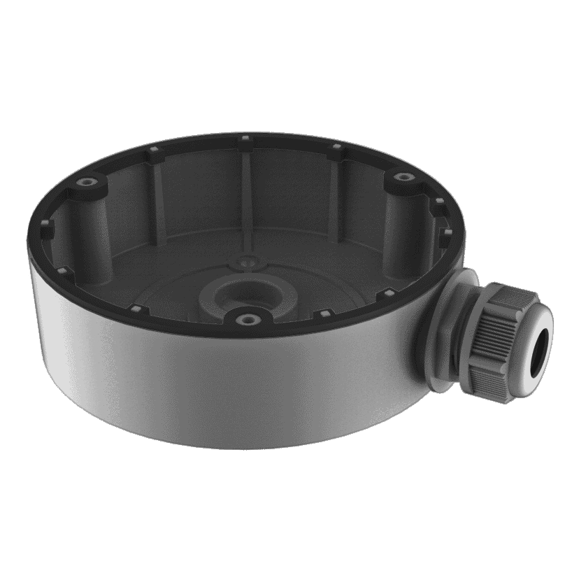 Zxtech Large CCTV Metal Junction Box | 138mm Diameter, Weatherproof
